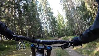 Hafjell Bikepark Line 2 and 13 [upl. by Boykins]