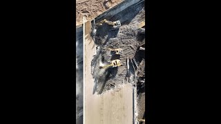 Overpass Demolition with Ground Level Demo [upl. by Greenfield817]