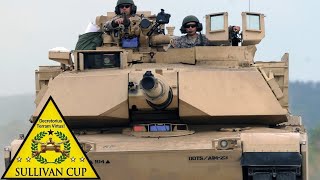 M1A2 Abrams tanks at the 2016 Sullivan Cup best tank crew competition in the USA [upl. by Packer567]