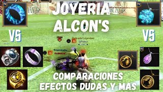 PROBANDO NUEVA JOYERIA ALCONS  EFECTOS  COMPARACION  DUDAS Y MAS  RAKION LATINO [upl. by Ambrosane231]