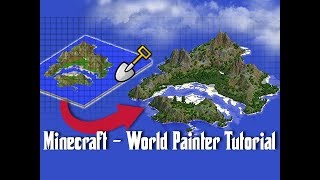 World Painter TUTORIAL  How To Create Custom Minecraft Maps [upl. by Babita677]