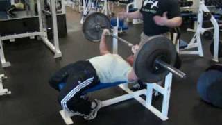 Bodyweight Bench Press for Reps Competition W Justine Dohring amp BChavez [upl. by Aneeb]