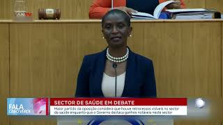 Setor da saúde em debate no Parlamento  Fala Cabo Verde [upl. by Kris]