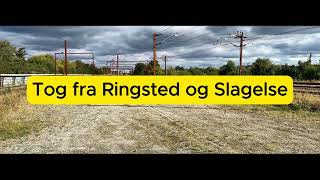 Tog fra Ringsted og Slagelse i 4K [upl. by Wulfe]