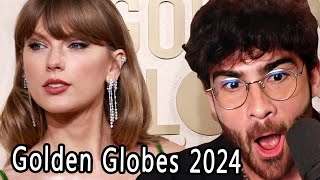 Golden Globes 2024 Hollywoods Biggest Party  HasanAbi reacts [upl. by Ardene889]