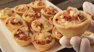 High tea Recipe  Mini Chicken Quiche Recipe By Chef Hafsa  Hafsas Kitchen [upl. by Shaver902]