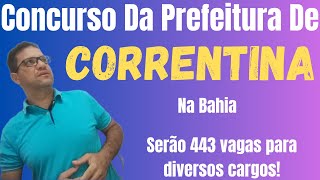 Concurso da prefeitura de CorrentinaBA [upl. by Guillermo]