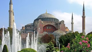 Istanbul 🇹🇷near Hagia Sophia Grand Mosque UHD 4K 🎥 part 1 [upl. by Jobie848]