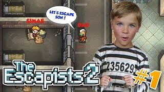 IN THE PRISON WITH MY DAD THE ESCAPISTS 2 xbox one multiplayer [upl. by Zakaria]