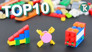 TOP 10 LEGO Techniques [upl. by Nomyaw]