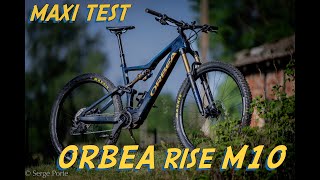 VTTAE ORBEA Rise M10 maxi test longue durée dun vélo léger et performant [upl. by Pearline]