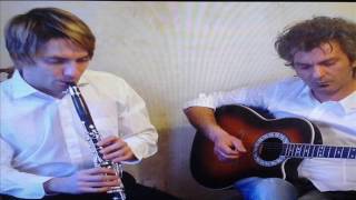 take five clarinet and guitar cover [upl. by Nishom]