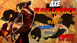 New OP Axe Build  Blaze Emperor Build  Dauntless Builds 1132 [upl. by Caddaric]