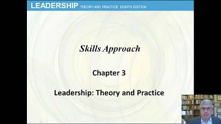 Skills Approach Chap 3 Leadership by Northouse 8th ed [upl. by Gusta]