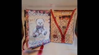 Rustic Christmas Journal  DT Project for KILA Create [upl. by Meris]