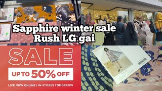 Sapphire sale flat 50 live todaysapphire sale update  sapphire winter sale 2023glamour it [upl. by Christine]