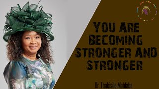 YOU ARE BECOMING STRONGER AND STRONGER PASSOVER 2021  Dr Thabisile Mahlaba [upl. by Ahsatan656]