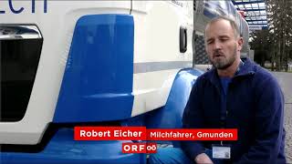 ORF Beiträge Weg der Milch Transport zur Molkerei [upl. by Ahsirhcal640]