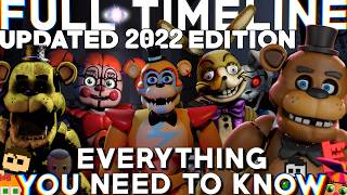 Five Nights at Freddy’s FULL Timeline 2022 FNAF Complete StoryLore  Everything You Need to Know [upl. by Kaya]