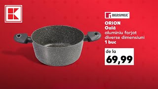 Oferta Kaufland din 14 august tigăi și oale [upl. by Odranreb]