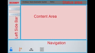 TwinCAT HMI How to use Region and Content tutorial TwinCAT HMI structured text [upl. by Ecraep]