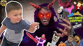 DAT BOY SHAWN DOE Family Fun FUNnel Family Halloween Shopping Vlog [upl. by Blanch]