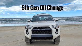 2010  2021 Toyota 4Runner Oil Change  Beginners Guide [upl. by Thema]