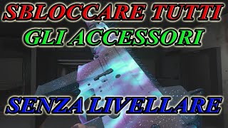 SBLOCCARE TUTTI GLI ACCESSORI DELLE ARMI SENZA LIVELLARE  MW3 GLITCH WARZONE Tutorial Ita [upl. by Sauls]