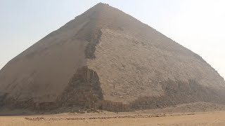 The Bent Pyramid snofrus 2nd pyramid construction Dahshur [upl. by Okomom408]