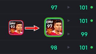 Best Training Guide Of Nominating Contract Casemiro 🤩🔥  eFootball 2025 Mobile  eFootball Sensei [upl. by Imefulo]