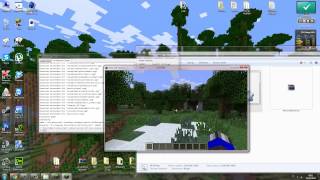 Minecraft tutorial  16 SP launcher v111 [upl. by Aneroc364]