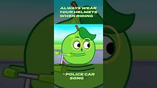 Stay Safe ⛑ Police Car Song amp Nursery Rhymes for Kids 👮‍♂️😻 PURR PURR [upl. by Philoo46]