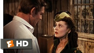 Gone with the Wind 56 Movie CLIP  Abasing Herself 1939 HD [upl. by Itram692]