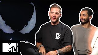 Tom Hardy amp Riz Ahmed Go Speed Dating amp Talk Avengers Crossover  Venom  MTV Movies [upl. by Erdnoed]