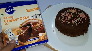 Pillsbury Choco Cooker Cake Mix  Instant Cake Recipe without Oven [upl. by Anitnatsnok945]