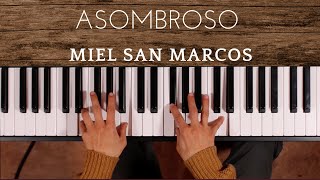 ASOMBROSO  DIOS EN CASA  MIEL SAN MARCOS  TUTORIAL PIANO 🎹mielsanmarcos BuenoyFiel [upl. by Terris]