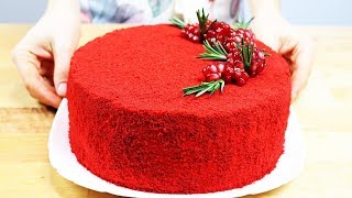 Торт quotКРАСНЫЙ БАРХАТquot мой любимый рецепт Red velvet cake [upl. by Nwahsan861]