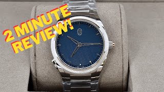 Parmigiani Fleurier Tonda PF GMT Rattrapante Full Review in 2 Minutes [upl. by Ailalue]