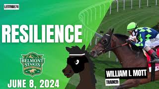 This is the next to last video for the Belmont Resilience Belmont Stakes 2024 Preview [upl. by Lelith485]