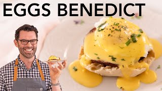 Easy Eggs Benedict Recipe [upl. by Folger108]