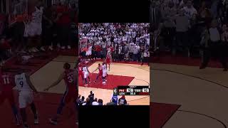 The Toronto Raptors scoring a deciding last minute buzzer beater song HeartBeats  quotchampionshipquot [upl. by Cosme]