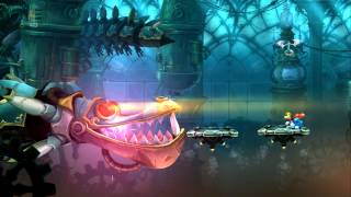 Rayman Legends 100 Walkthrough Part 23  World 4 Boss  A Madmans Creation [upl. by Elak]