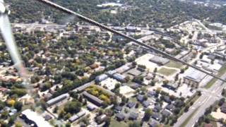 1929 Ford TriMotor Airplane Flight Springfield Illinois October 2 2011 Footage [upl. by Anneliese]