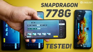 Snapdragon 778G vs Snapdragon 768G vs Snapdragon 860 vs Dimensity 1200 Performance Test Comparison [upl. by Eanahc36]