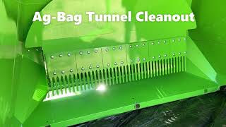 AgBag by RCI T7170 Sweeping Tunnel Cleanout Demo [upl. by Audre637]