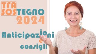 TFA sostegno 2024 Anticipazioni e consigli [upl. by Hara]