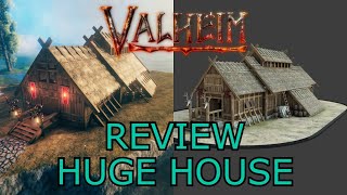 Valheim  Huge House Review [upl. by Attirb]