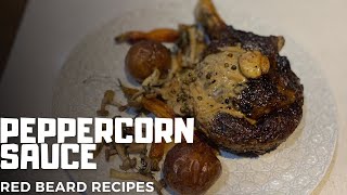 PEPPERCORN SAUCE  Best peppercorn sauce recipe [upl. by Nnaeel]