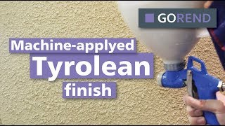 How To Machine Apply a Tyrolean Finish [upl. by Retswerb]