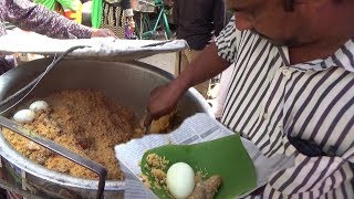 Anda Egg Chicken Biryani  Vellore Tamil Nadu India Street Food [upl. by Engdahl855]